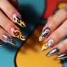Abstract Expressionist Swirls