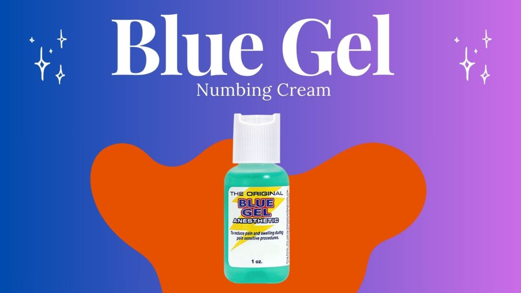 Blue Gel Numbing Cream