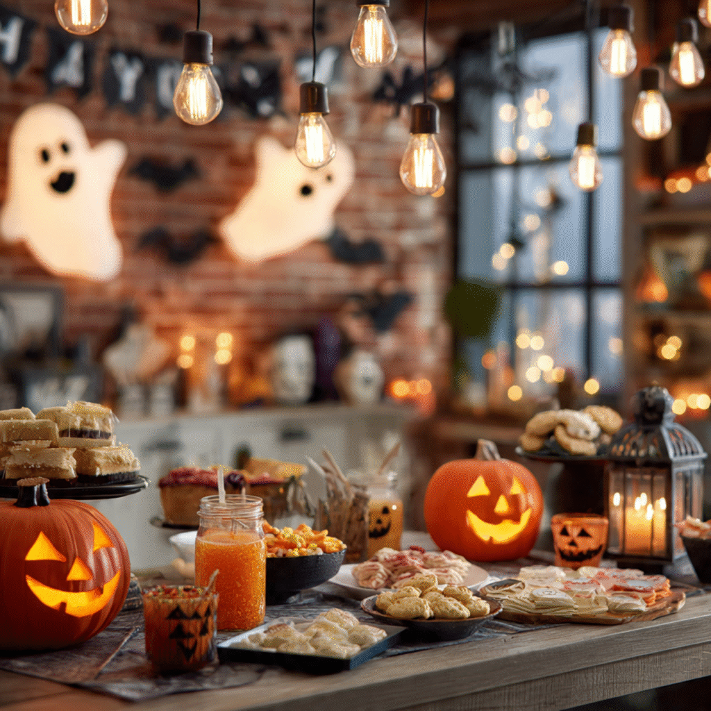 Halloween Party Scenes