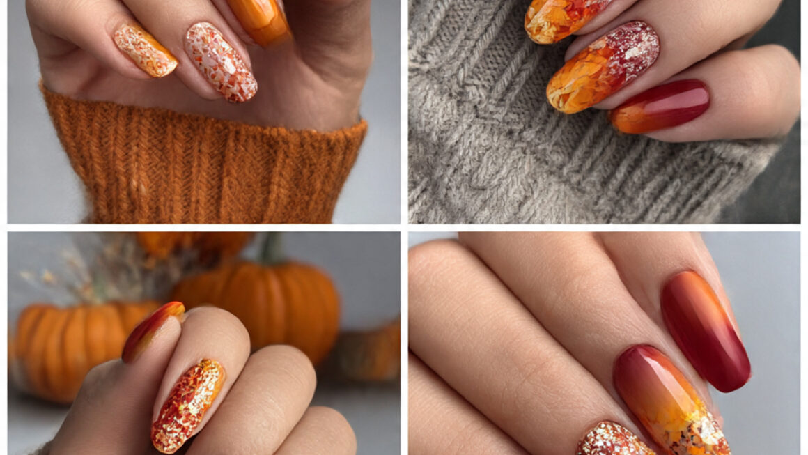 Halloween spooky nails