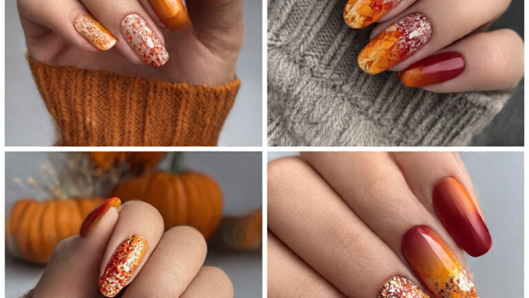 Halloween spooky nails